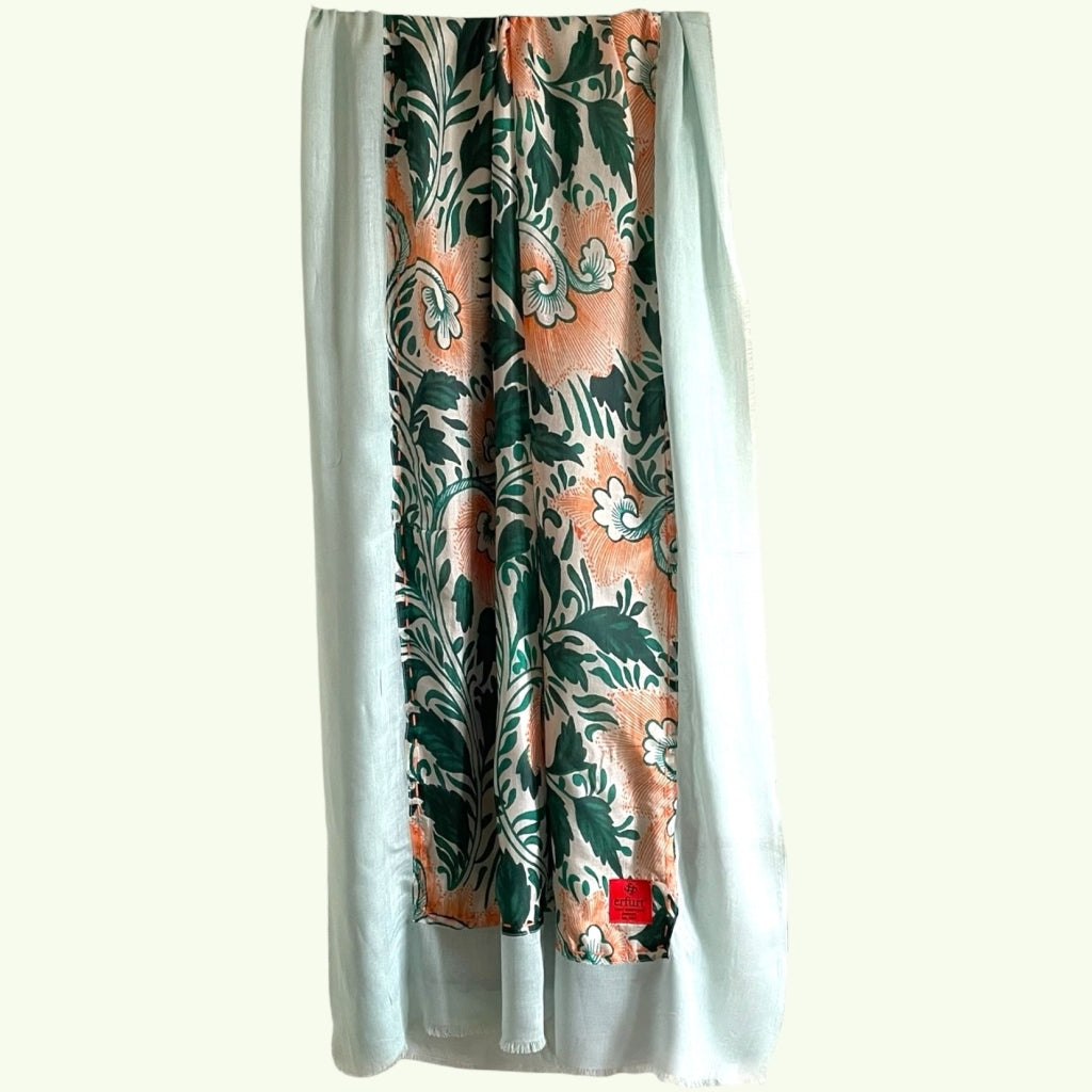 erfurt luxury Peach passion Scarves 29 Peach