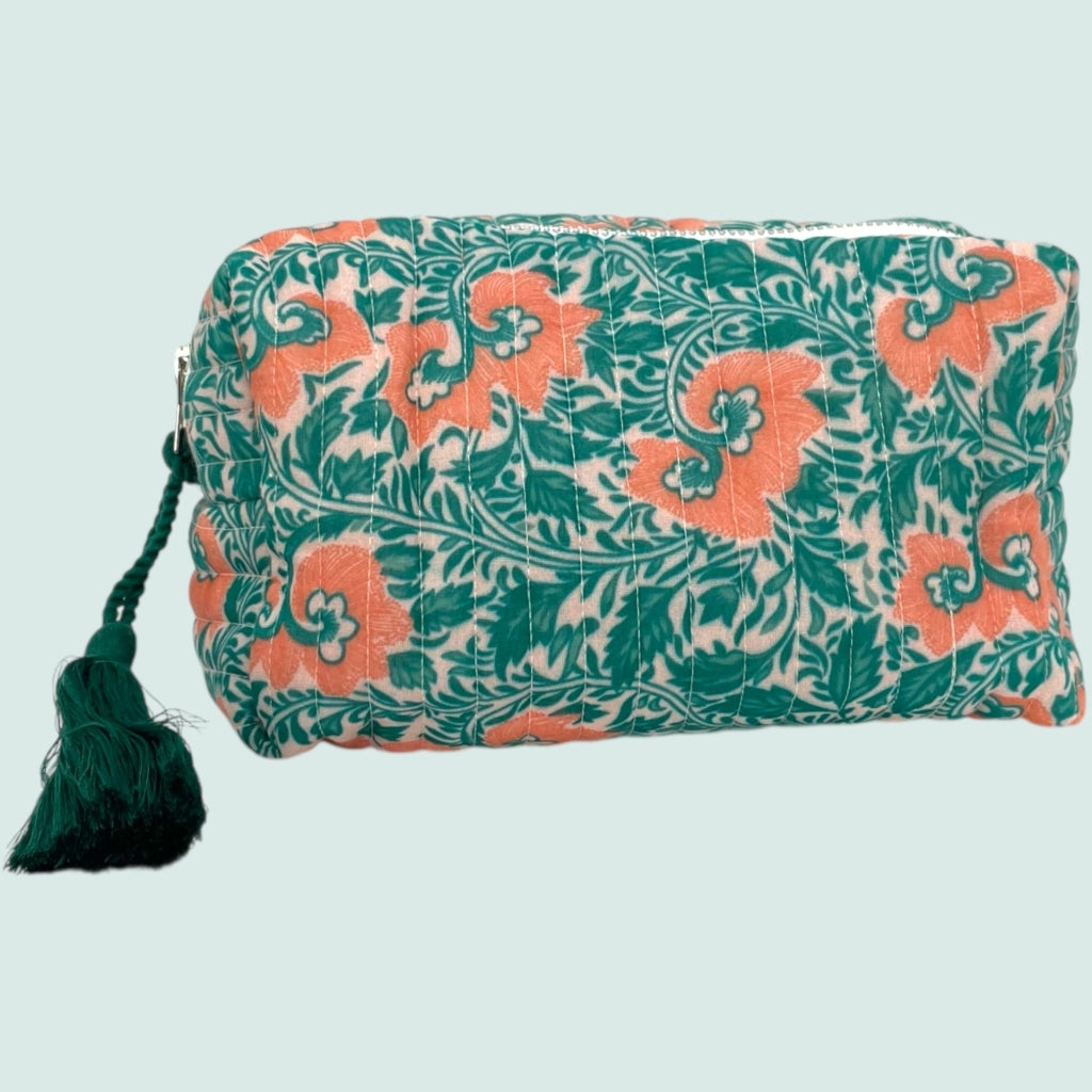 erfurt luxury Quilted pouches set of 2 pcs. Pouches set 45 Grass