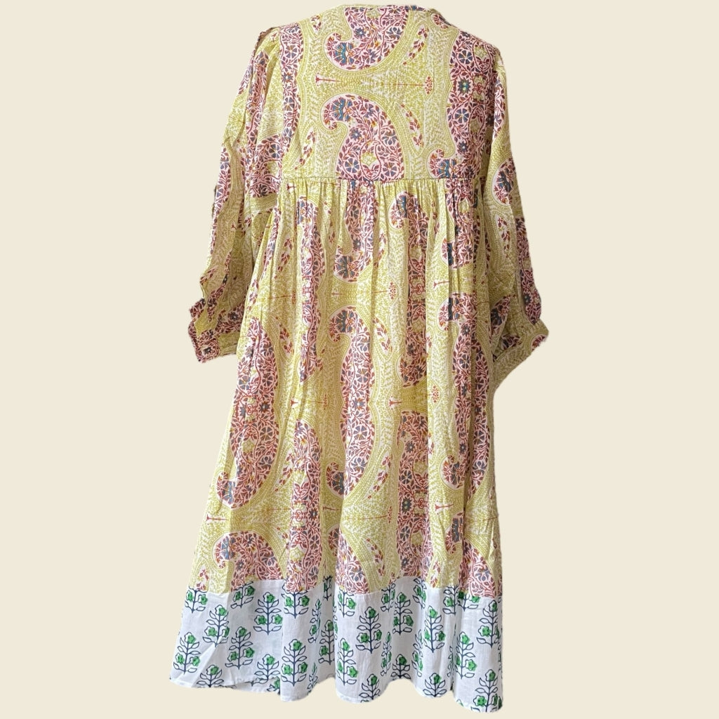 erfurt luxury Wide dress short Dresses 24 Musted Lime