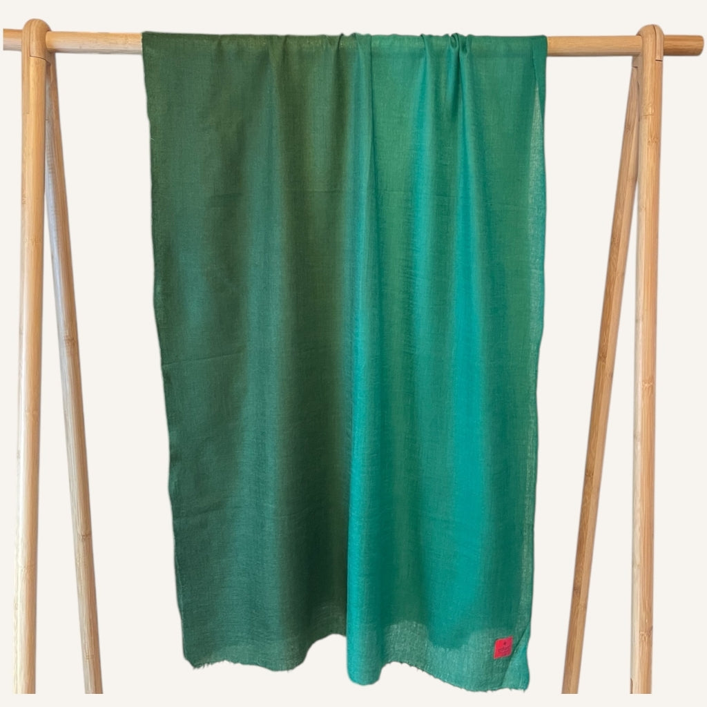 erfurt luxury extraordinary luxury shades Cashmere Scarves 48 Teal