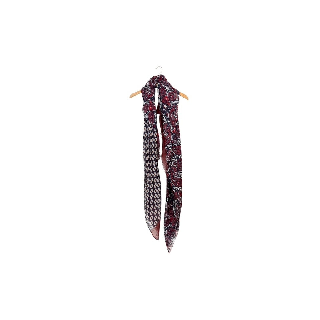 erfurt luxury Big size Paisley scarf Scarves 35 Red
