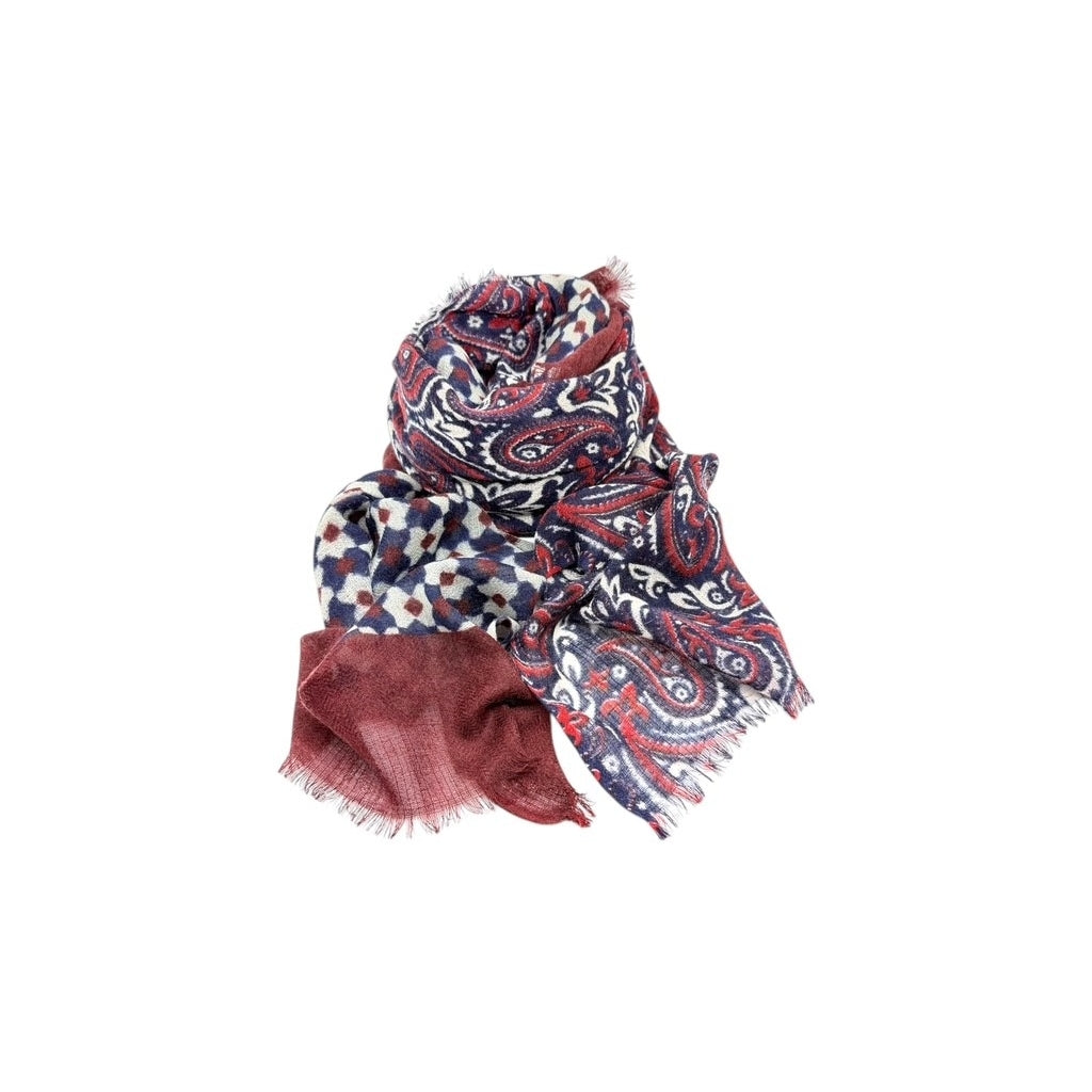 erfurt luxury Big size Paisley scarf Scarves 35 Red