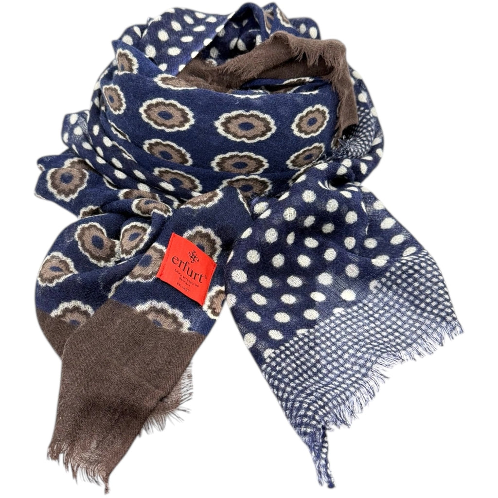 erfurt luxury Big size Patchwork scarf Scarves 85 Brownie