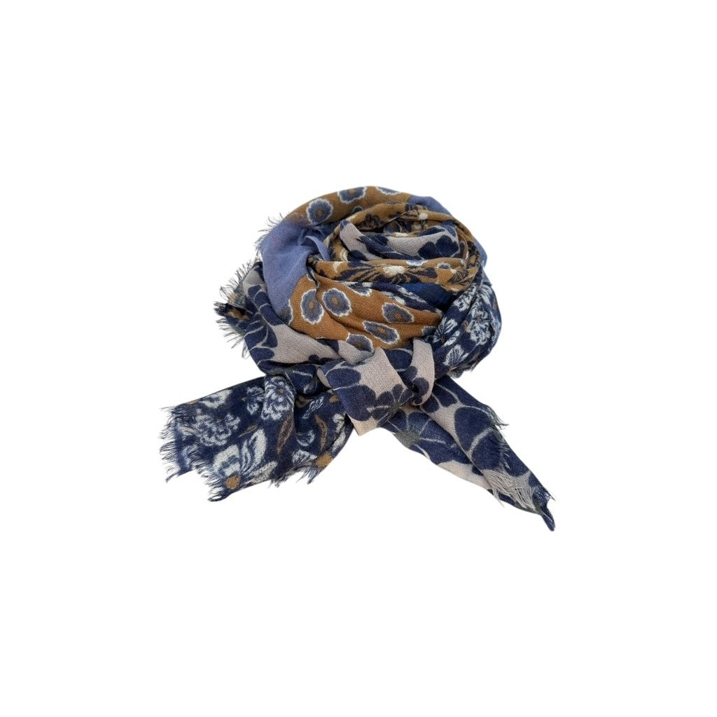 erfurt luxury Big size patchwork scarf Scarves 15 Almond