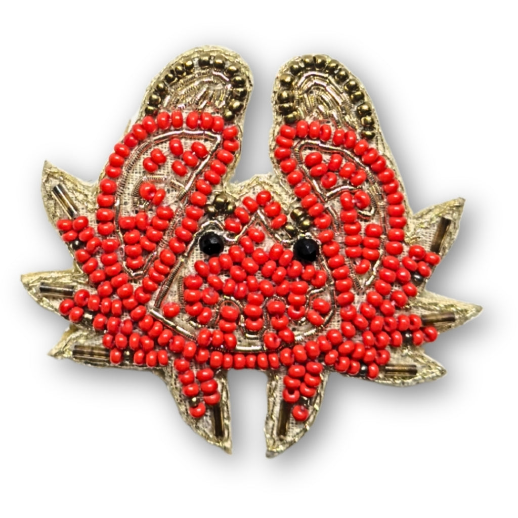 erfurt luxury Brooch Brooch 35 Red
