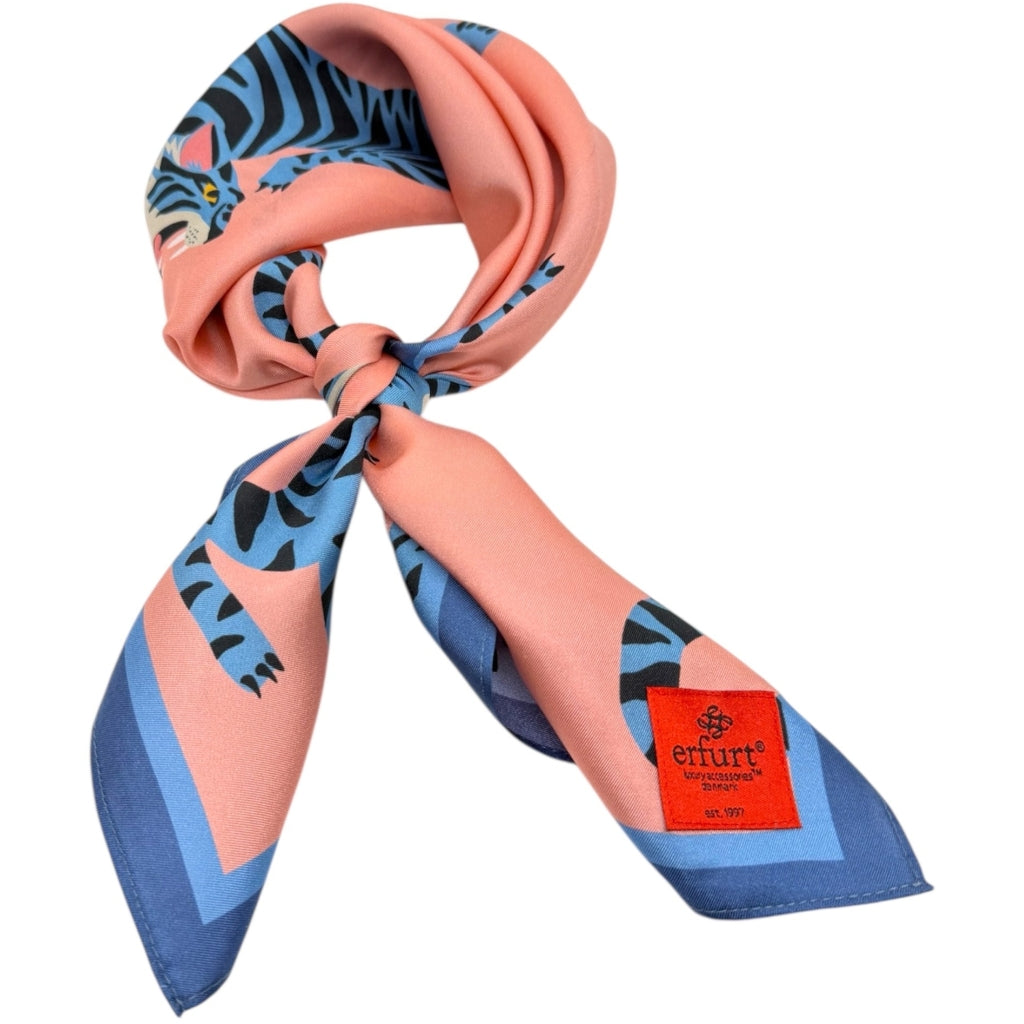 erfurt luxury Cute tigers Scarves 37 Raspberry Pink