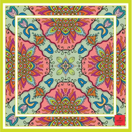 erfurt luxury Decorative square Scarves 30 Primrose Rose