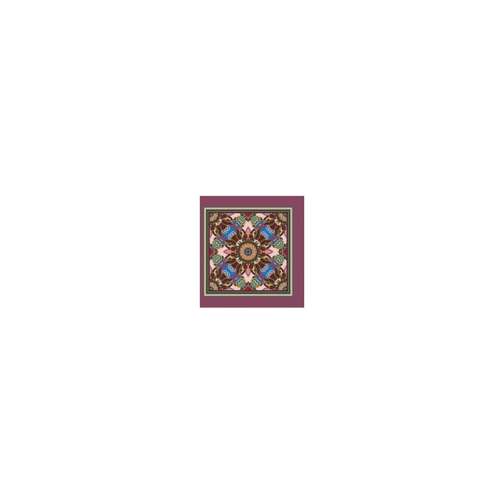 erfurt luxury Digital Scarves 85 Brownie