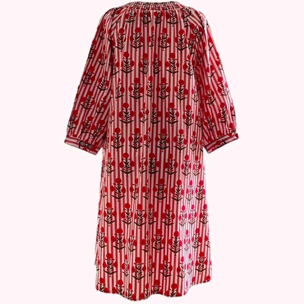 erfurt luxury Dress with flowers Dresses 35 Red