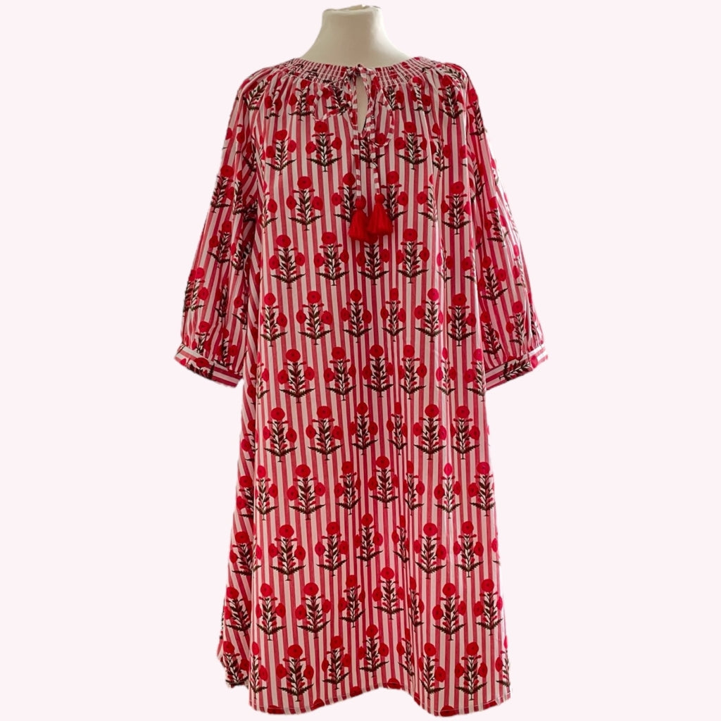 erfurt luxury Dress with flowers Dresses 35 Red