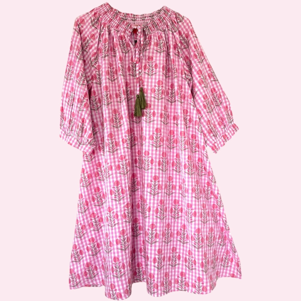 erfurt luxury Dress with flowers Dresses 37 Raspberry Pink