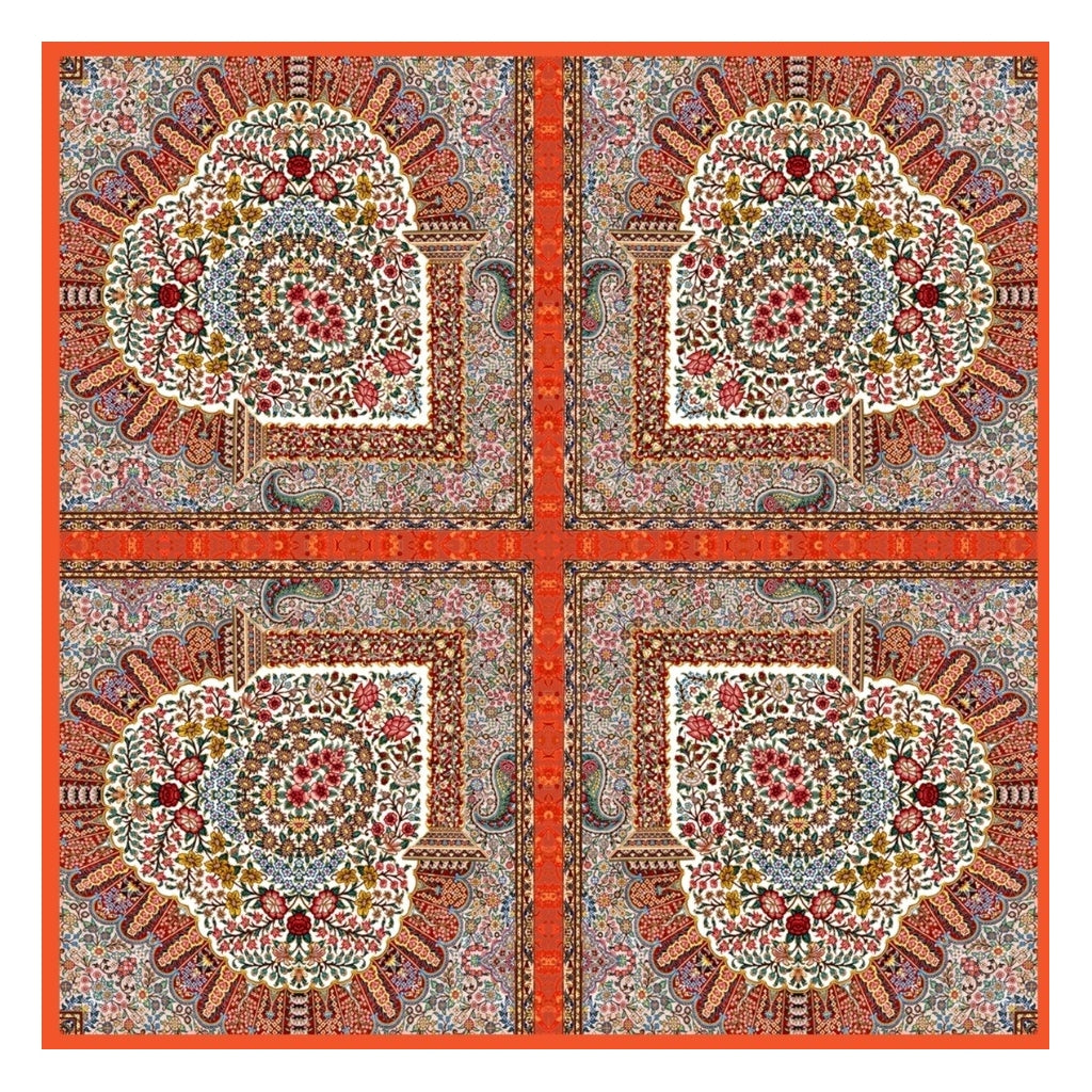 erfurt luxury Hearts Scarves 29 Peach