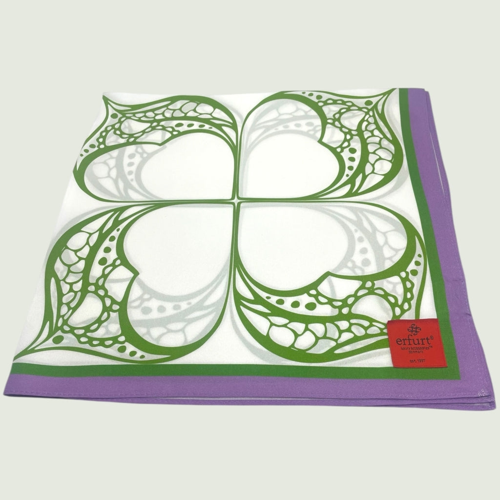 erfurt luxury Lgt. Greens Small scarves 45 Grass