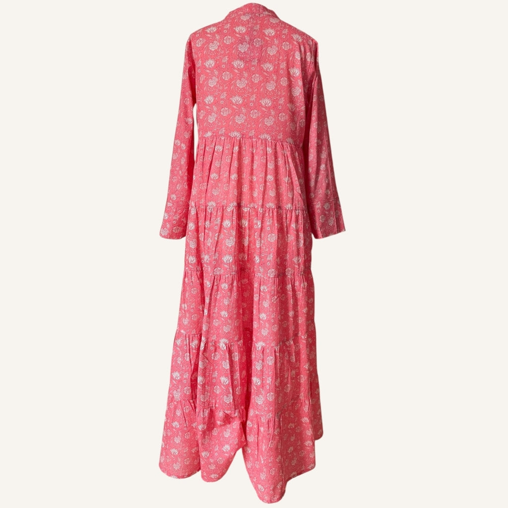 erfurt luxury Long layer patchwork dress Dresses 35 Red