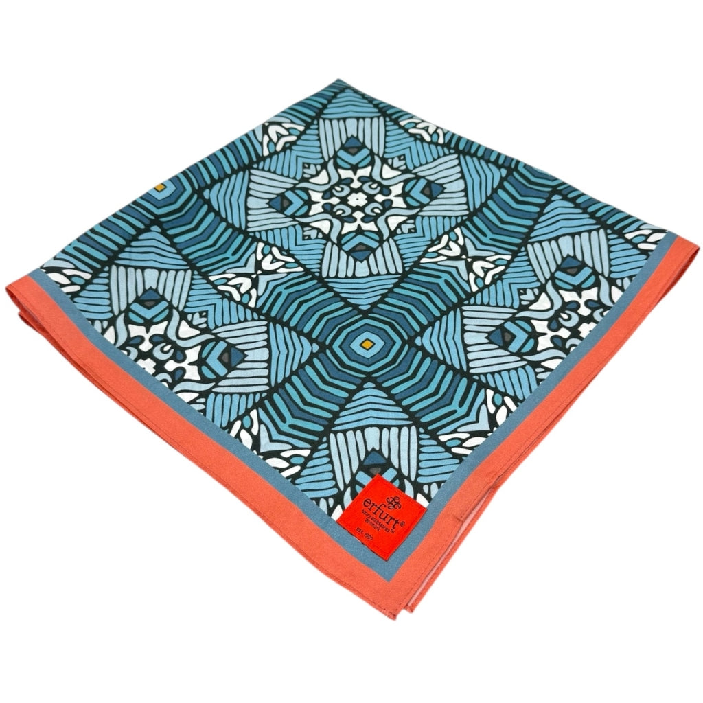 erfurt luxury Mosaics Scarves 67 Petrol