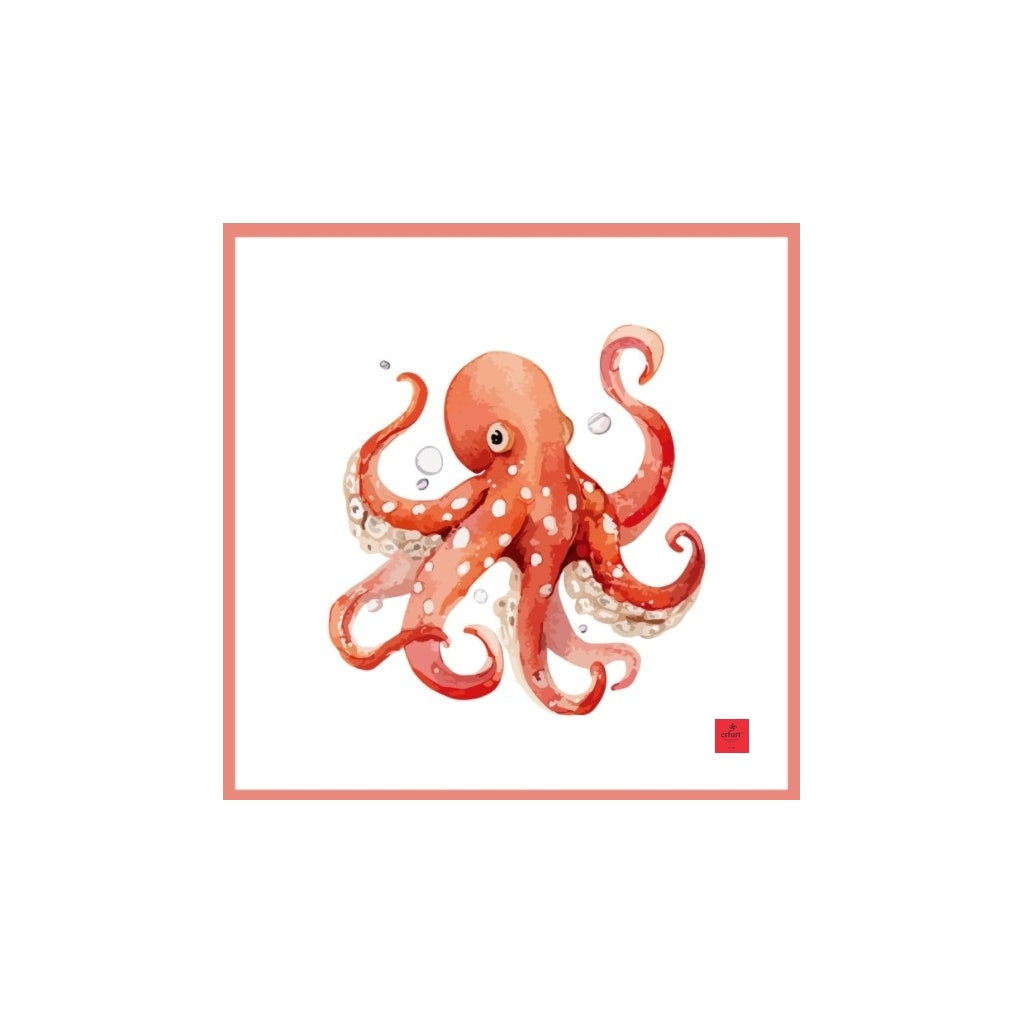 erfurt luxury Octopus Scarves 29 Peach