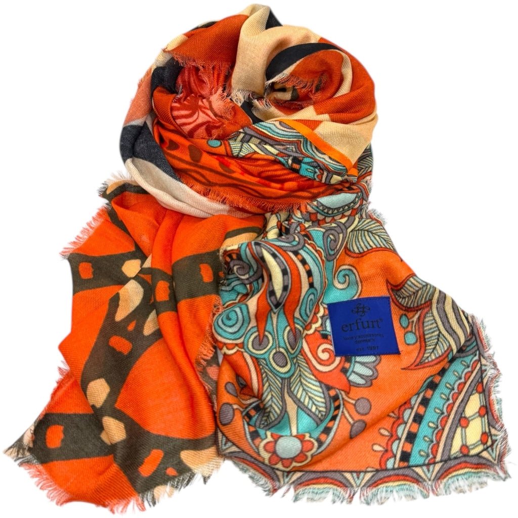 erfurt luxury Peach cashmere Scarves 29 Peach
