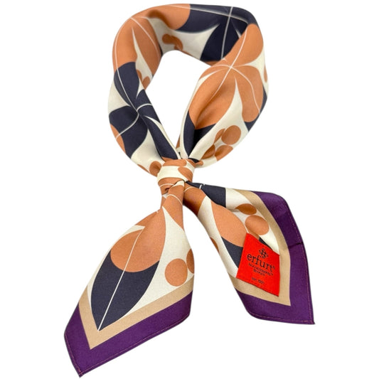 erfurt luxury Pottery print Scarves 13 camel