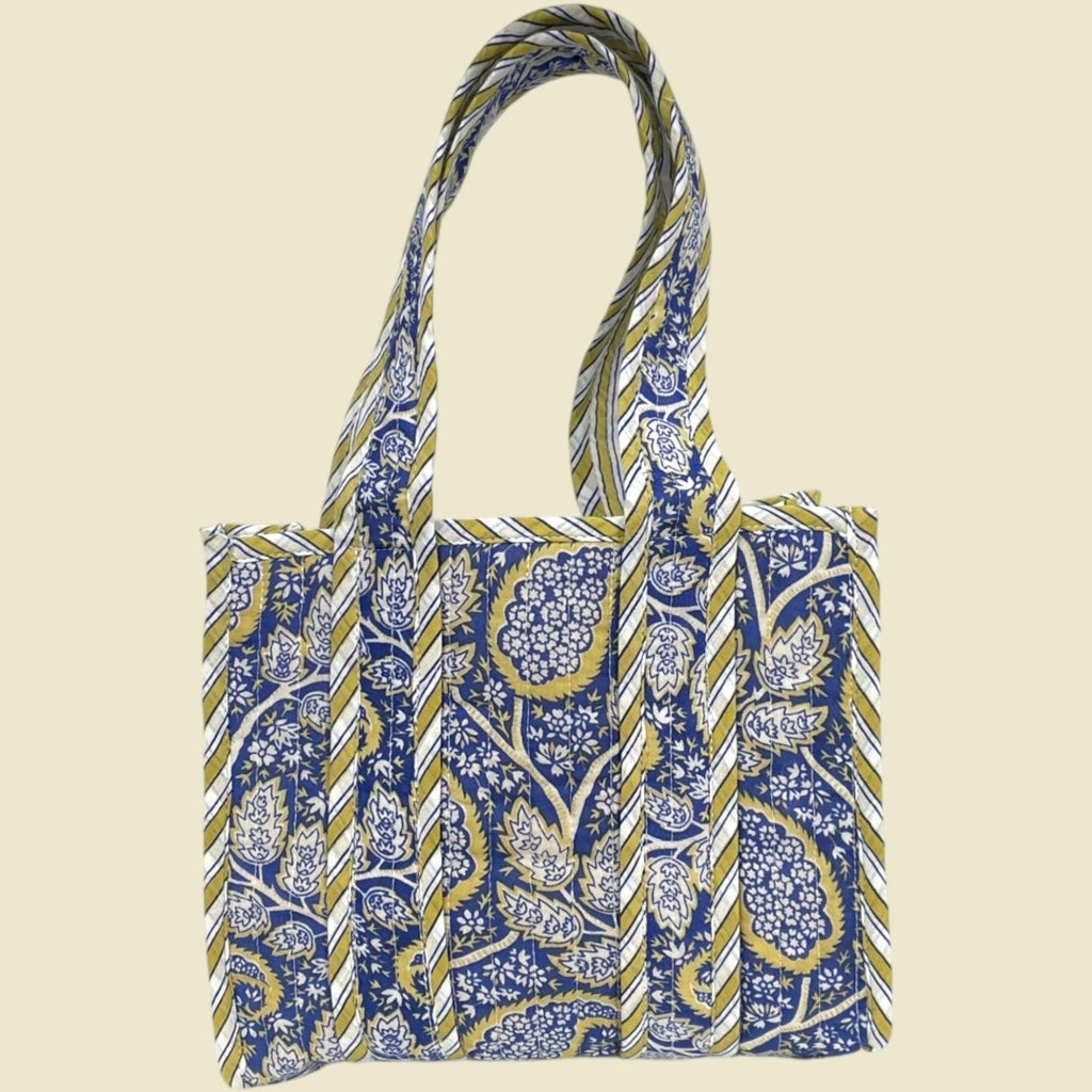 erfurt luxury Quilted MINI shopper Shoppers 69 Navy Blue