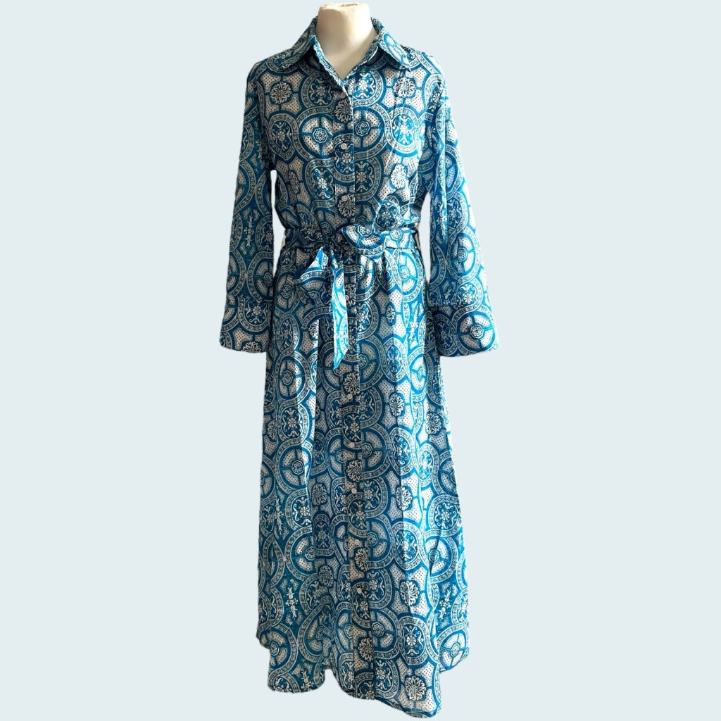 erfurt luxury Shirt dress Dresses 68 Blue