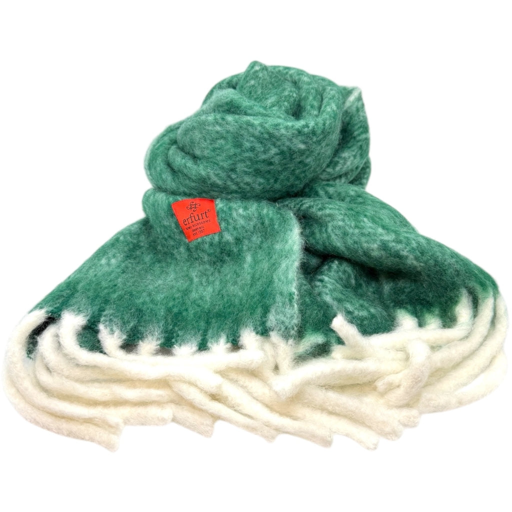 erfurt luxury Solid herringbone Scarves 49 Forest Night