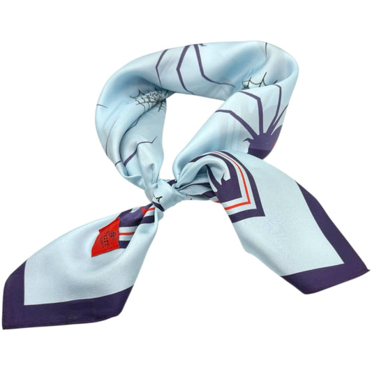erfurt luxury Spider Scarves 60 Baby Blue