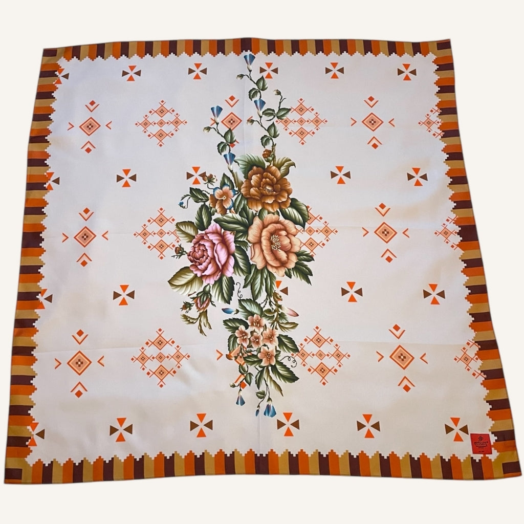 erfurt luxury Trendy Chic Silk Scarves 30 Primrose Rose