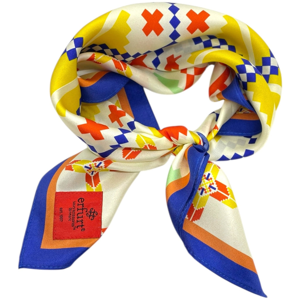 erfurt luxury Yellow square Small scarves 25 Sunshine