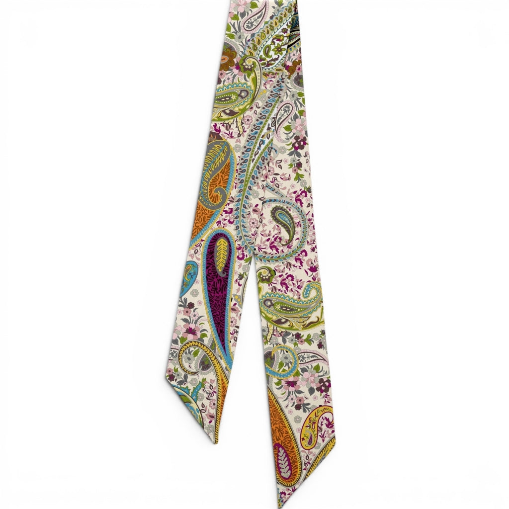 erfurt luxury colorful abstract floral print. Small scarves 79 Purple Velvet