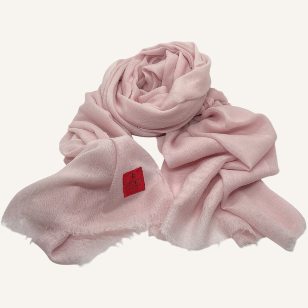 erfurt luxury extraordinary luxury Cashmere Scarves 32 Powder Pink